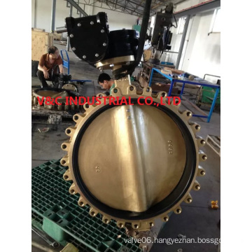 Lug Wafer Butterfly Valve with Al-Bronze Disc